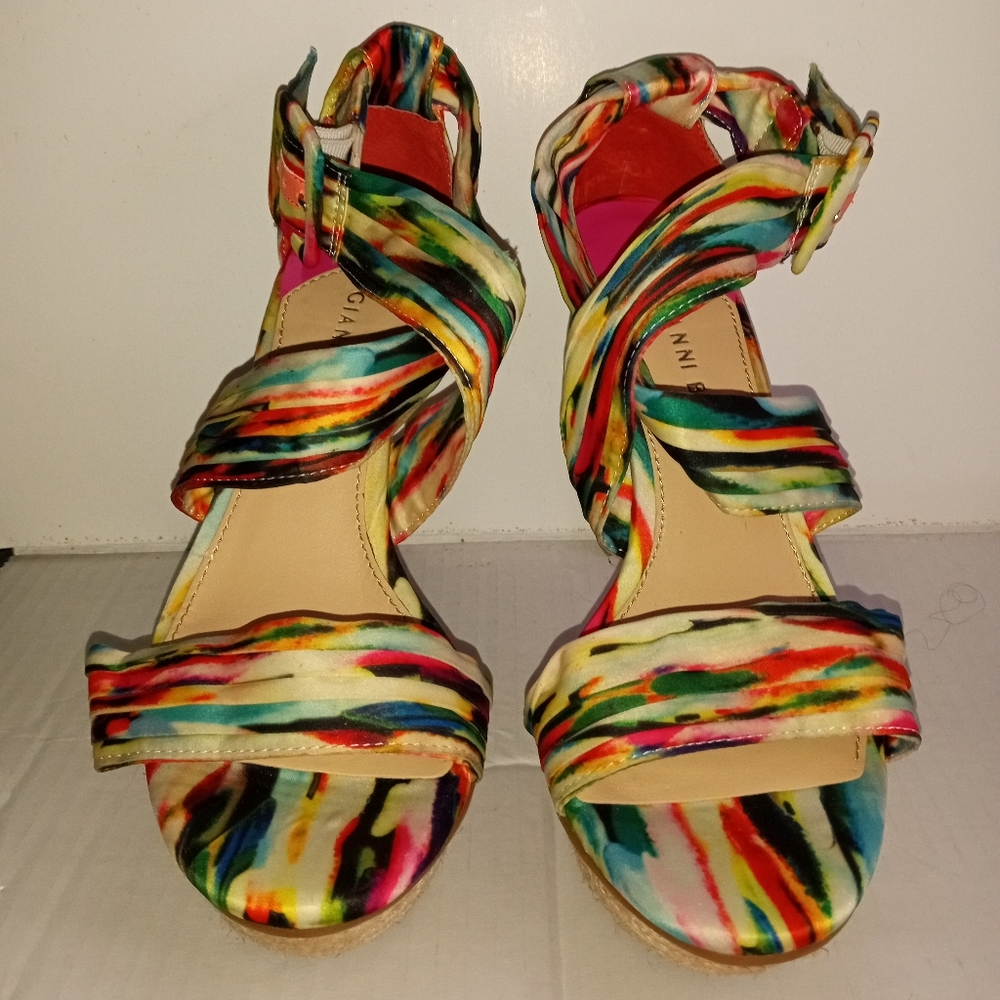 Gianni Bini Multi-color Heels - Size 7.5